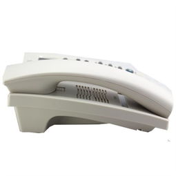 阿爾卡特T202白色商務(wù)辦公電話機(jī) 智能背光與全免提的高效辦公伴侶