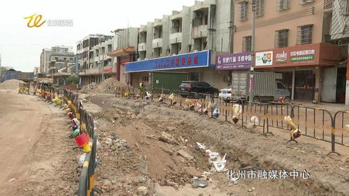 我市舊茂化路市政改造工程全力推進，打造更暢通宜居的城市動脈